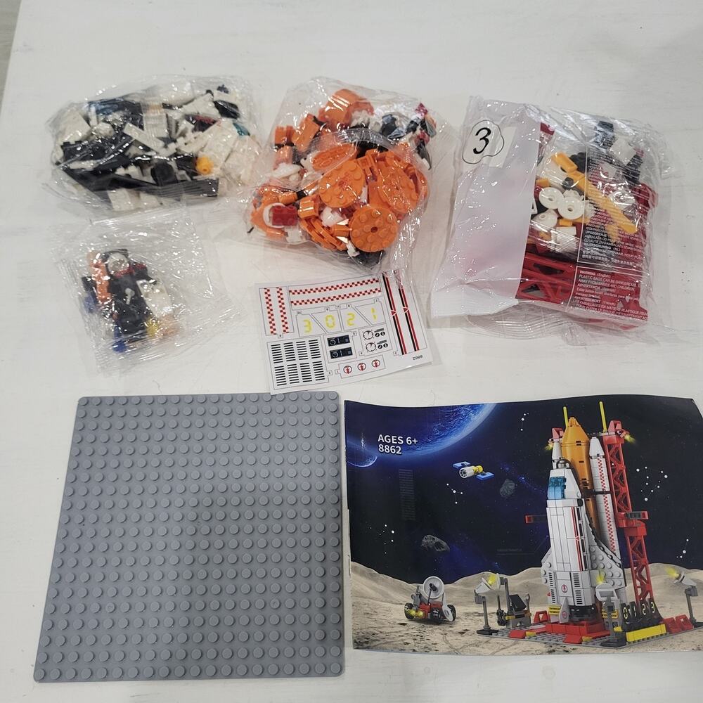 Space Shuttle SpaceShip Model Building Blocks Sets Child Toys